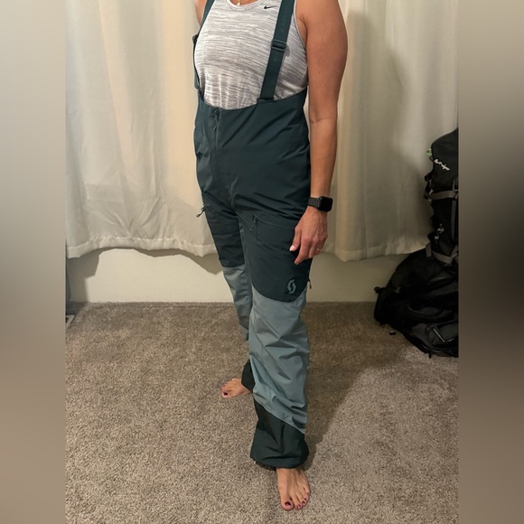 Scott Dark Green Ski Pants - Picture 7 of 8